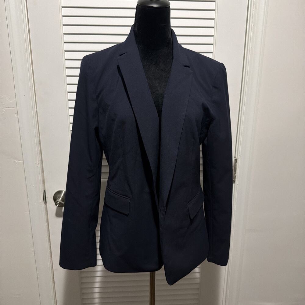 Ann Taylor Factory Dark Blue Blazer - Womens Size 10